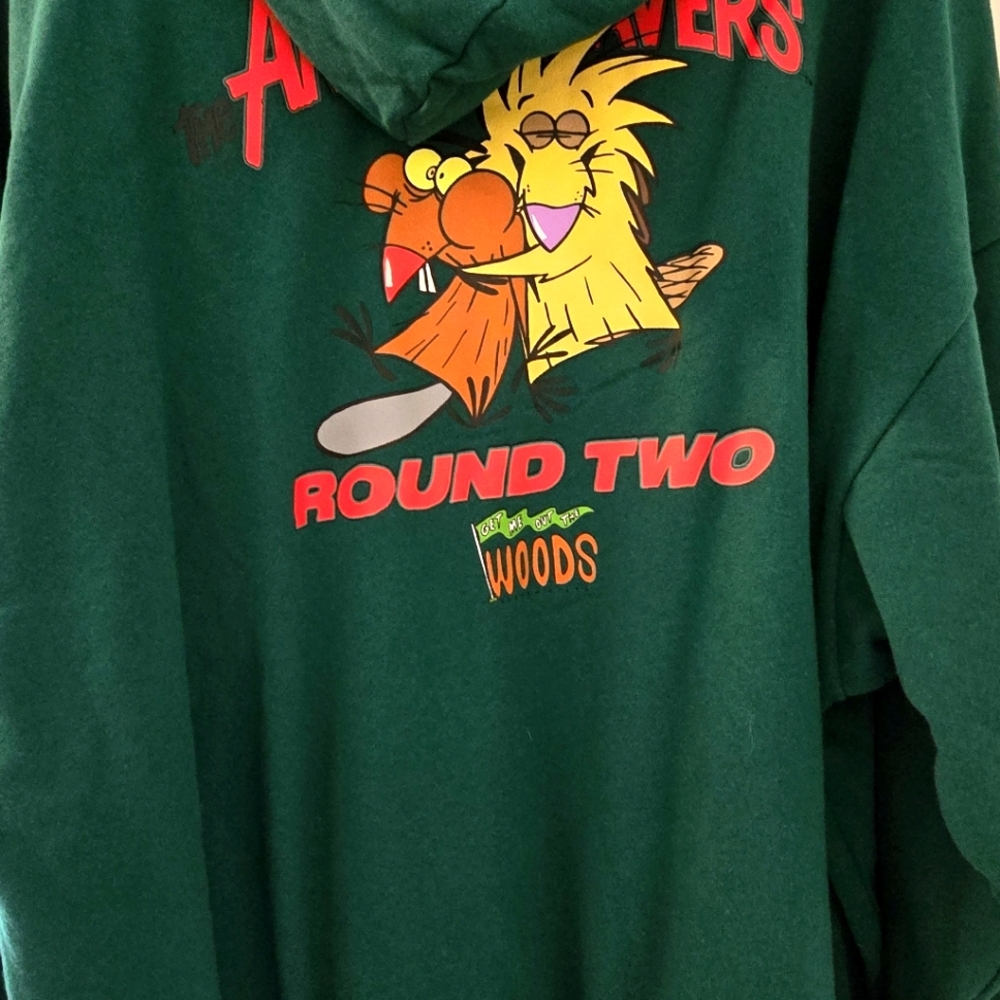New Urban Outfitters -Angry Beaver Hoodie - L/XL